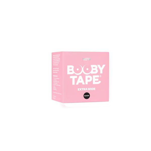 Booby Tape Extra Wide Black