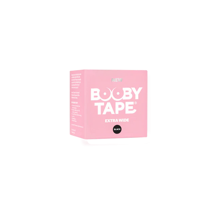 Booby Tape Extra Wide Black