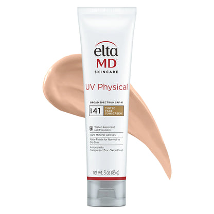 Elta MD UV Physical Water-Resistant Facial Sunscreen SPF 41 (Tinted) - For Normal to Oily Skin