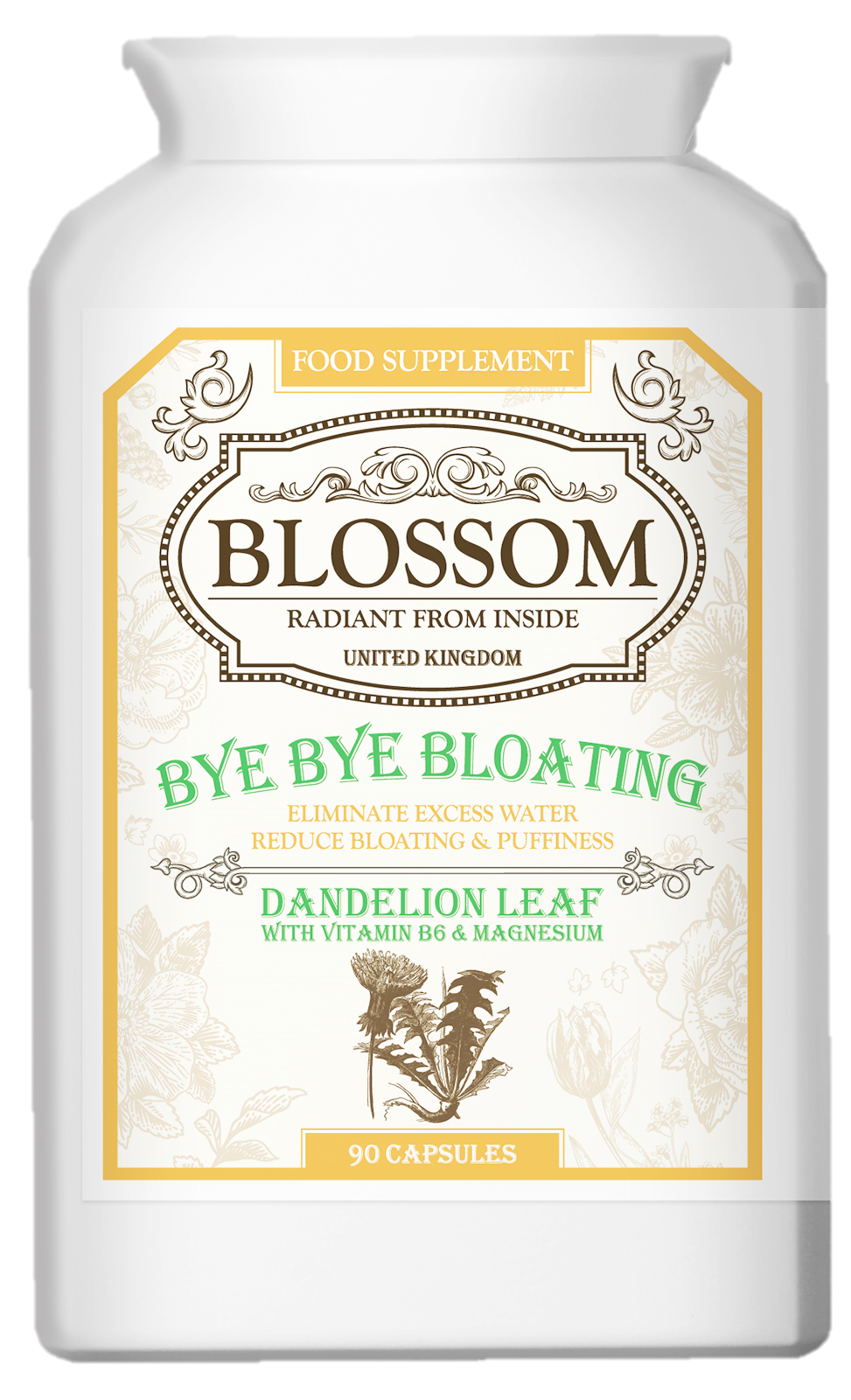 Blossom Bye Bye Bloating (90 caps)