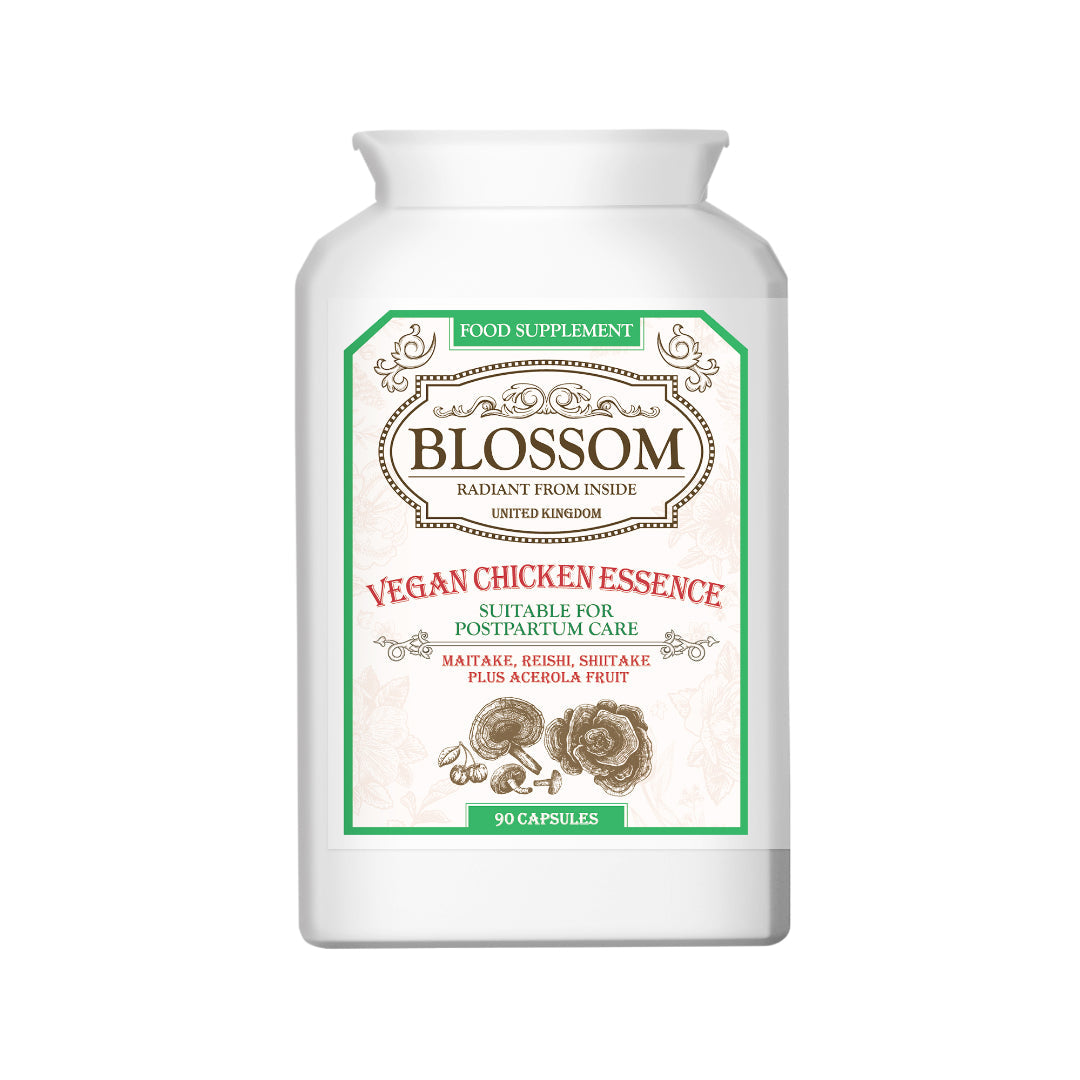 Blossom Vegan Chicken Essence (90 cap) | 英國Blossom素滴雞精丸 (90粒)