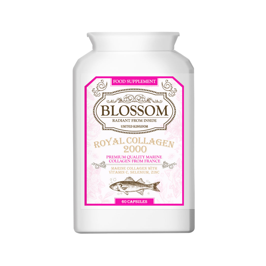 Blossom Royal 膠原蛋白 2000（60 粒）| 英國Blossom皇家膠原蛋白2000 (60顆)