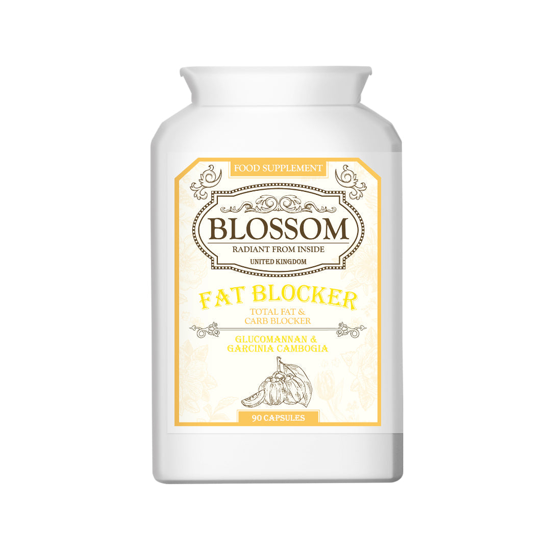 Blossom 脂肪阻斷劑 90 粒 | 英國Blossom刮油丸 (90粒) 輸入優惠碼[fatblockerfree]，送您多一盒