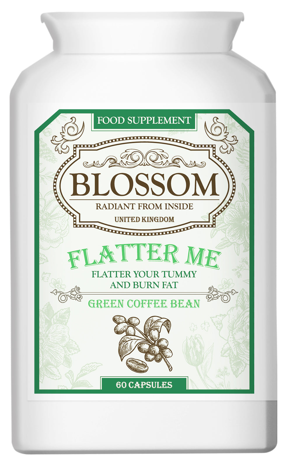 Blossom Flatter Me 60 帽 | 英國Blossom Flatter Me燒脂食譜 (60粒)