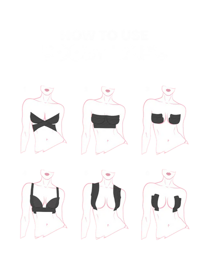 Booby Tape Extra Wide Black