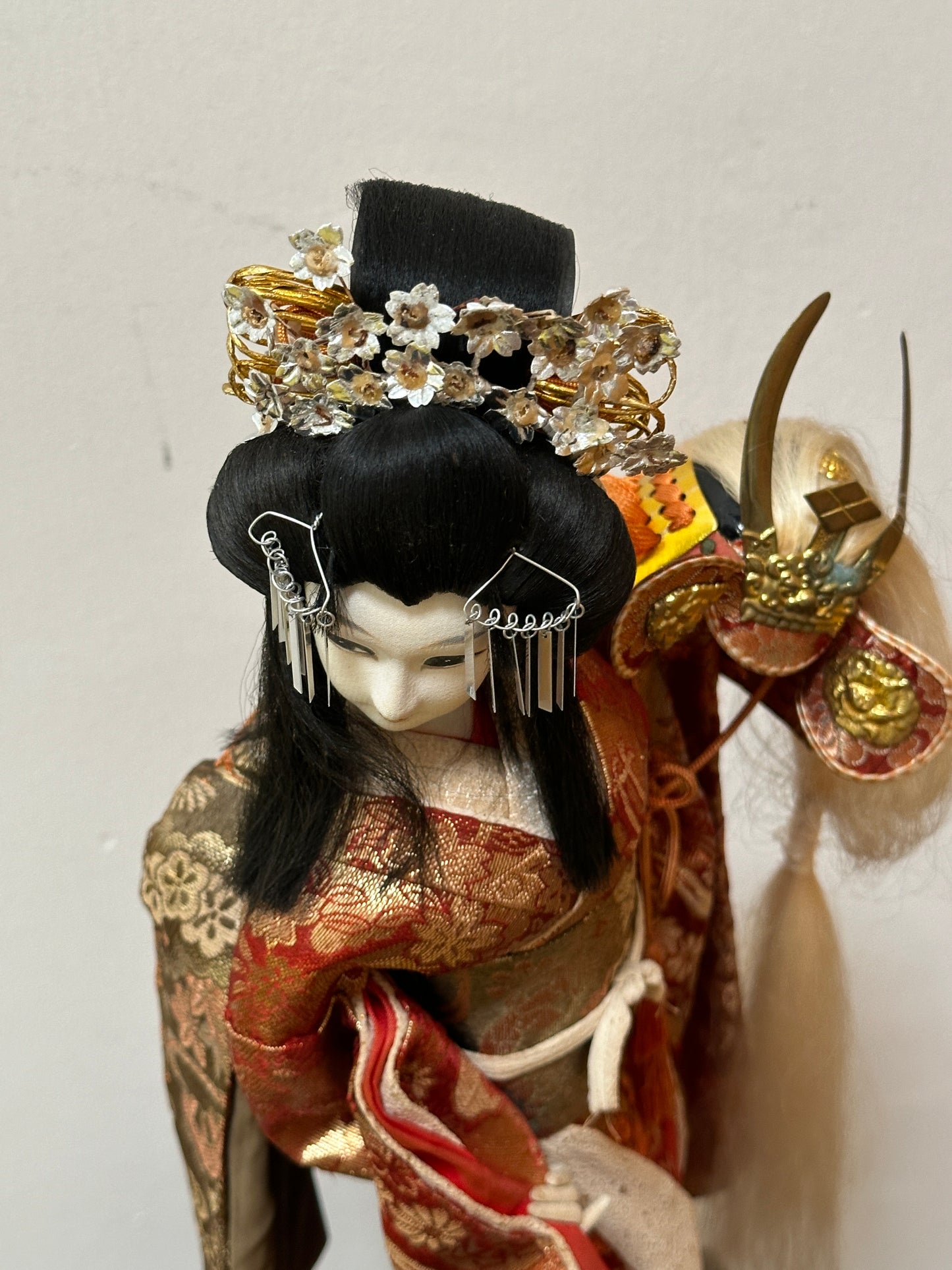 <50s Japanese Antique > Japanese handcrafted Masterpiece Doll Wedding Present 日本藝妓人偶