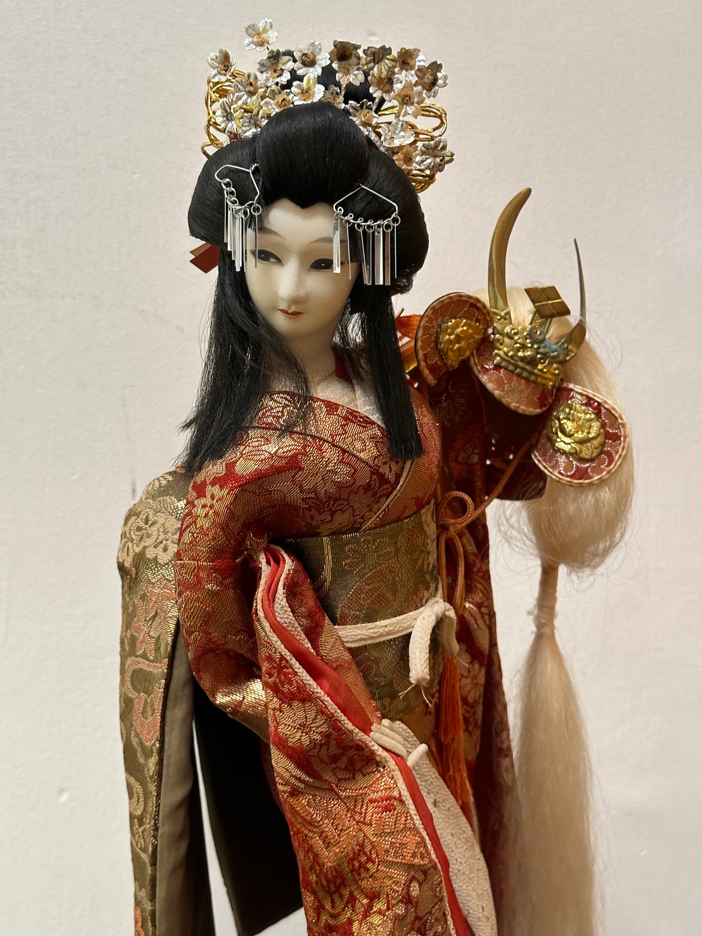 <50s Japanese Antique > Japanese handcrafted Masterpiece Doll Wedding Present 日本藝妓人偶